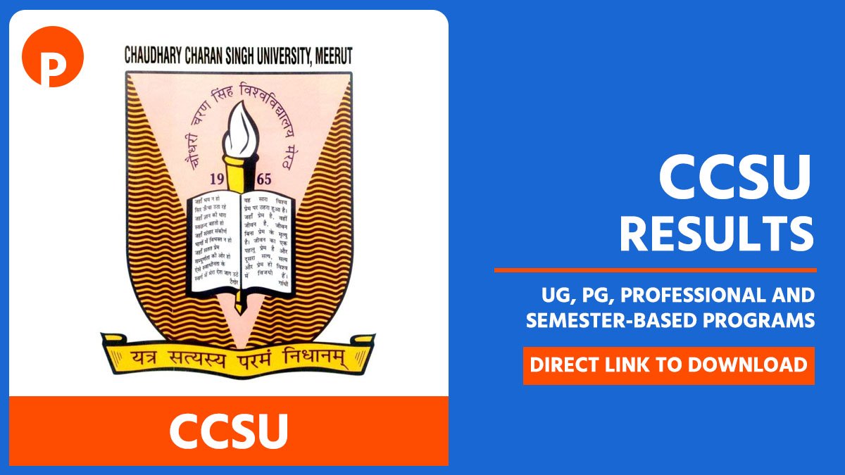 CCSU Result 2025 at ccsuniversity.ac.in