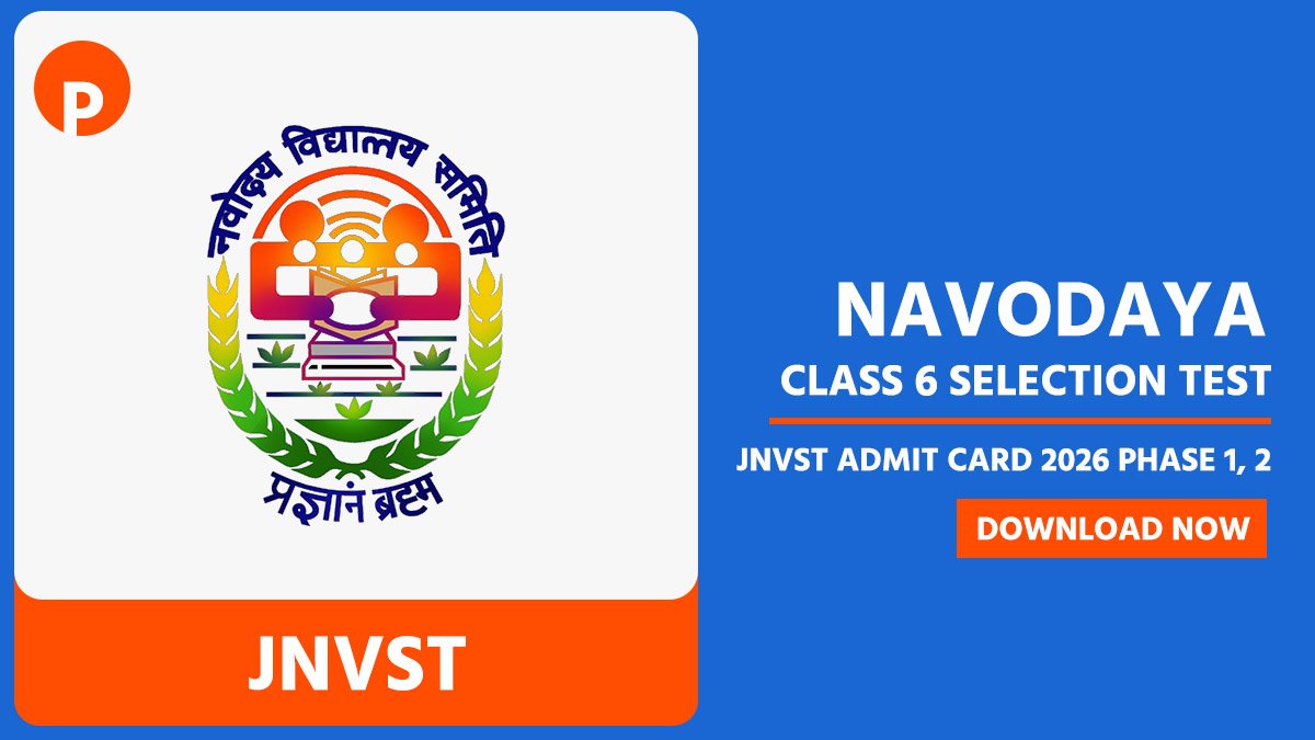 JNVST Admit Card 2026, Navodaya Class 6 Selection Test Hall Ticket 2026 Download – Direct Link