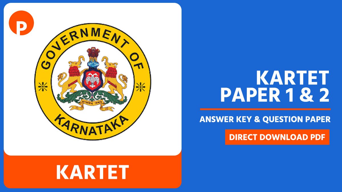 KARTET Question Paper and Answer Key 2025 Out, Paper 1 and 2 PDF