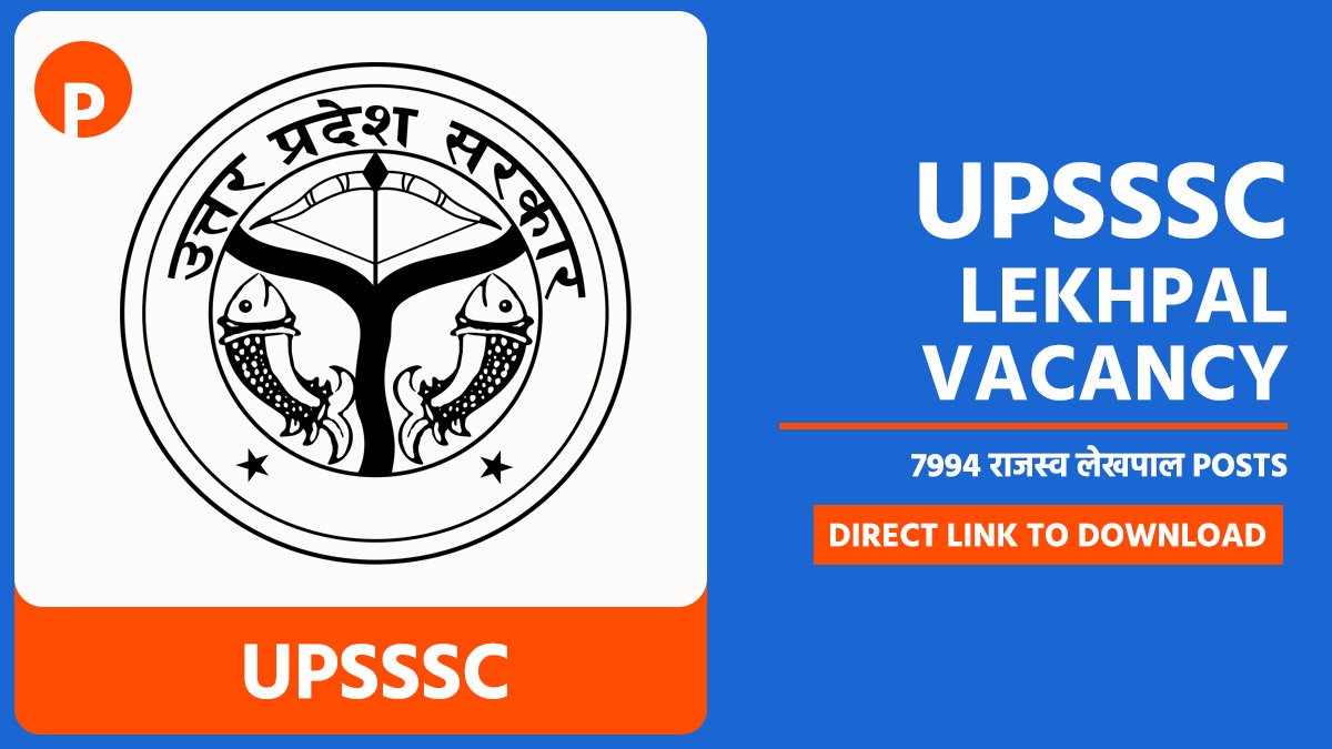 UPSSSC Lekhpal Recruitment 2026 [7994 Post] Apply Online