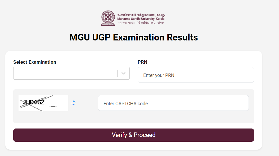 MGU Result 2025, Mahatma Gandhi University Result Download UG and PG Courses @mgu.ac.in